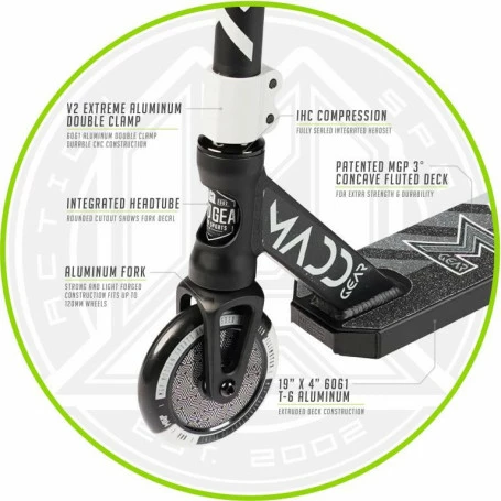 New π Madd Gear Kick Pro Black/Silver β¨ - Image 3