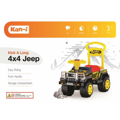 Cheap π Kan-i Ride-On Jeep Black π