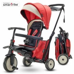 Top 10 π SmarTrike STR5 Melange Red Folding Stroller Certified Trike π₯°