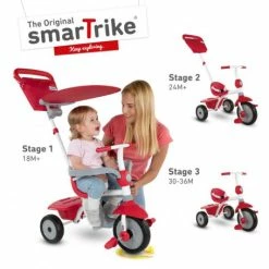 Budget ⌛ SmarTrike Zip Go 3 In 1 Trike Red 🎉