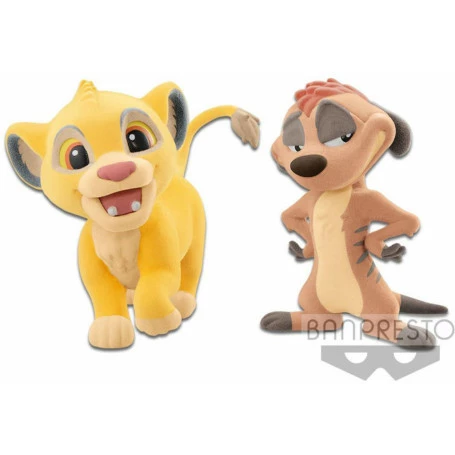 Cheap π₯° Disney Character Fluffy Puffy Lion King Simba & Timon π - Image 2