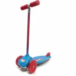 New 🎉 Go Skitz 3 Wheeler Scooter Gs3 Blue/Red 😉