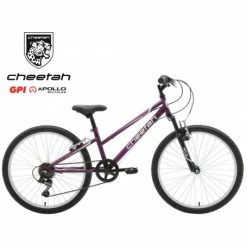 Best Sale 🔥 Cheetah Bikes Cheetah 👧 Girls 24 Inch Vivid Purple Promise 😍