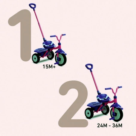 Cheap π SmarTrike- Folding Fun 2 In 1 Pink/Purple π― - Image 2