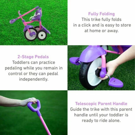 Cheap π SmarTrike- Folding Fun 2 In 1 Pink/Purple π― - Image 5