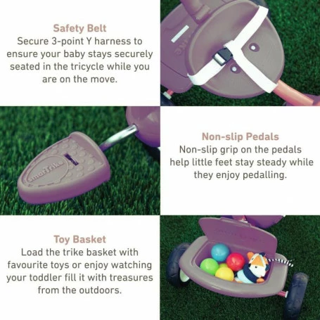 Cheap π SmarTrike- Folding Fun 2 In 1 Pink/Purple π― - Image 6