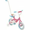 Promo 👏 Huffy - ☀️ Summerland 12in/ 30cm 👧 Girls With Parent Handle Bike 🔥