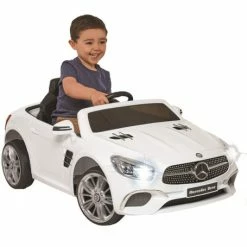 Coupon 🎉 Mercedes-Benz Mercedes Benz SL400 White 6 Volt 🌟
