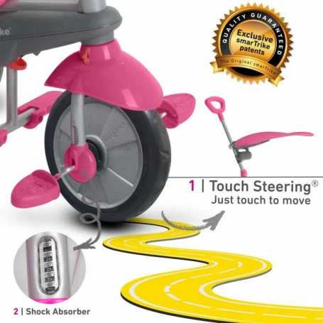 Hot Sale ❤️ SmarTrike Carnival Pink 3 In 1 Trike 👏 - Image 5