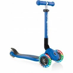 Coupon 🥰 Globber Junior Primo Foldable Lights - Blue ✔️