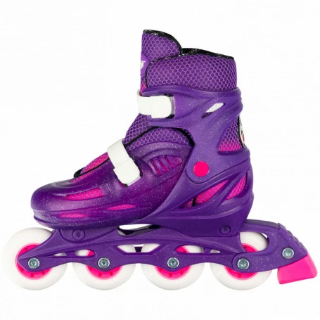Top 10 π₯ Crazy Skates 148 Adjustable Inline Skate Purple Glitter | Sml J11-1 π - Image 2