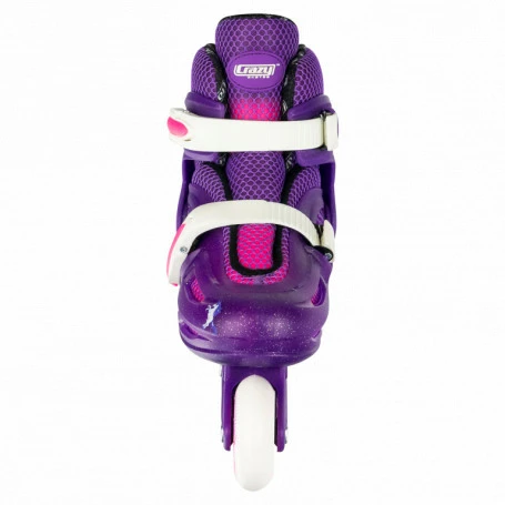 Top 10 π₯ Crazy Skates 148 Adjustable Inline Skate Purple Glitter | Sml J11-1 π - Image 5