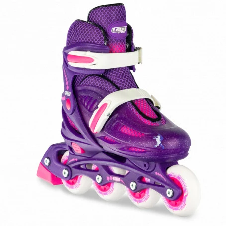 Top 10 π₯ Crazy Skates 148 Adjustable Inline Skate Purple Glitter | Sml J11-1 π - Image 6